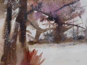 Sous-bois enneigéP1000418